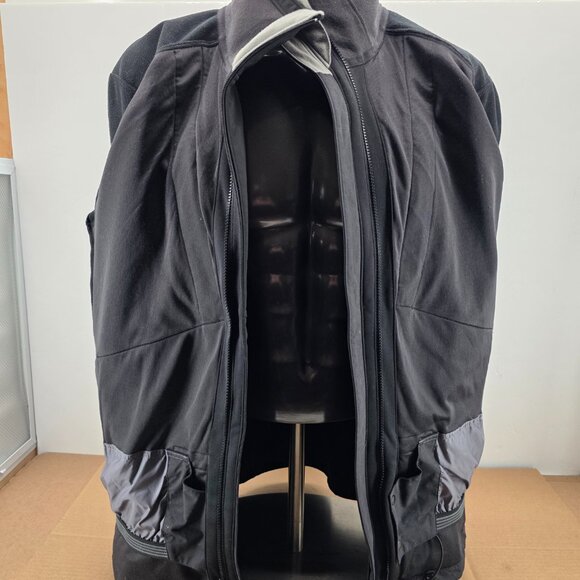 The North Face Mens XXL Jacket Black Hooded Ski Snowboard Softshell Gorpcore - Picture 12 of 14